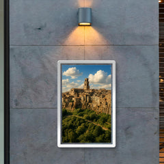 Pitigliano Tufa Town Italy poster 2