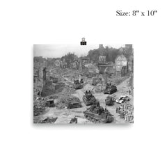 Platoon of American Tanks in Nürnberg poster 4