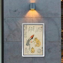 Playful Cat Asking for Hooch poster 2
