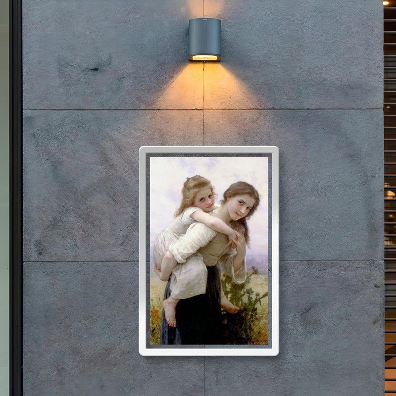 Pleasant Burden by William-Adolphe Bouguereau poster 2