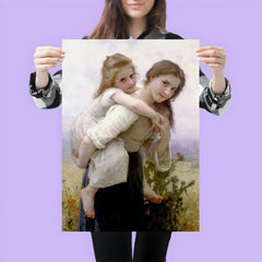 Pleasant Burden by William-Adolphe Bouguereau poster 3