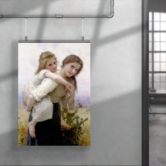 Pleasant Burden by William-Adolphe Bouguereau poster 4