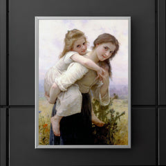 Pleasant Burden by William-Adolphe Bouguereau poster 5
