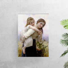 Pleasant Burden by William-Adolphe Bouguereau poster 7