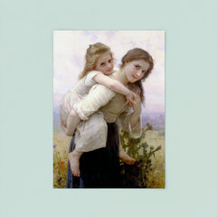 Pleasant Burden by William-Adolphe Bouguereau poster 8