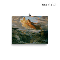 Poem of the Soul Part 17 - The Ideal by Louis Janmot poster 4