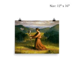 Poem of the Soul Part 18 - Reality by Louis Janmot poster 3