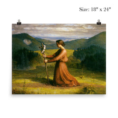 Poem of the Soul Part 18 - Reality by Louis Janmot poster 5