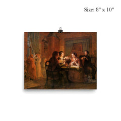 Poem of the Soul Part 6 - The Paternal Roof by Louis Janmot, 1854 poster 4