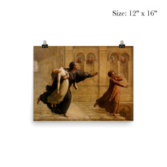 Poem of the Soul Part 8 - Nightmare by Louis Janmot, 1854 poster 3