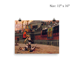 Pollice Verso by Jean-Léon Gérôme, 1872 poster 3