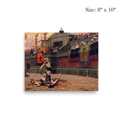 Pollice Verso by Jean-Léon Gérôme poster 4