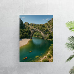Pont d'Arc Gorges de l'Ardeche France poster 7