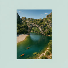 Pont d'Arc Gorges de l'Ardeche France poster 8