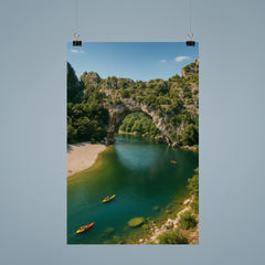 Pont d'Arc Gorges de l'Ardeche France poster 9