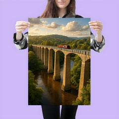 Pontcysyllte Aqueduct Wales poster 3