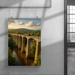 Pontcysyllte Aqueduct Wales poster 4