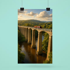 Pontcysyllte Aqueduct Wales poster 6
