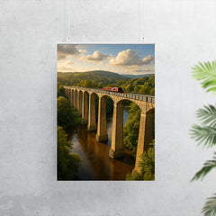 Pontcysyllte Aqueduct Wales poster 7