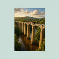 Pontcysyllte Aqueduct Wales poster 8
