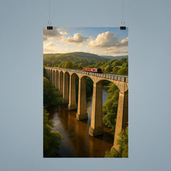 Pontcysyllte Aqueduct Wales poster 9
