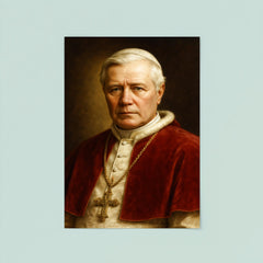 Pope Pius X portrait poster 8
