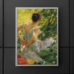 Portrait by Anders Zorn, Swedish Artist (1860-1920) poster 5