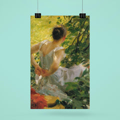 Portrait by Anders Zorn, Swedish Artist (1860-1920) poster 6