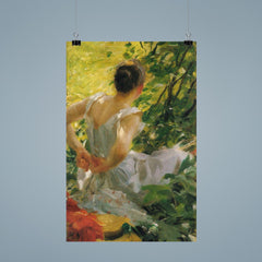Portrait by Anders Zorn, Swedish Artist (1860-1920) poster 9