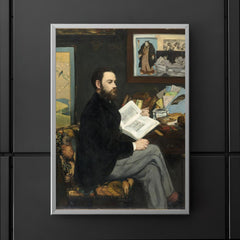 Portrait of Émile Zola by Édouard Manet poster 5