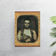 Portrait of a Blind Man Holding a Cat, c. 1850 poster 7