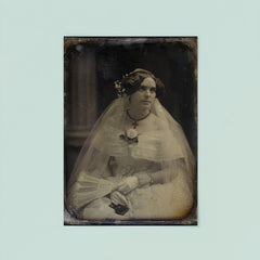 Portrait of a Bride by Southworth and Hawes, c. 1850 poster 8