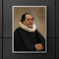 Portrait of Abraham de Potter by Carel Fabritius poster 5