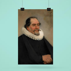 Portrait of Abraham de Potter by Carel Fabritius poster 6