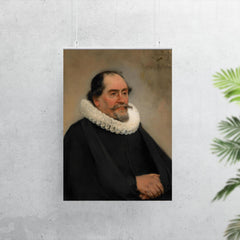 Portrait of Abraham de Potter by Carel Fabritius poster 7