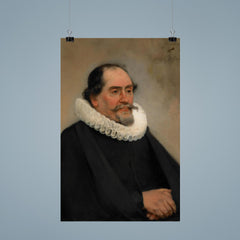 Portrait of Abraham de Potter by Carel Fabritius poster 9