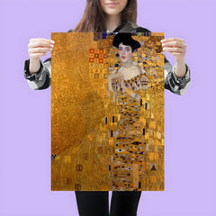 Portrait of Adele Bloch-Bauer I by Gustav Klimt, 1907 poster 3