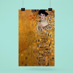 Portrait of Adele Bloch-Bauer I by Gustav Klimt, 1907 poster 6