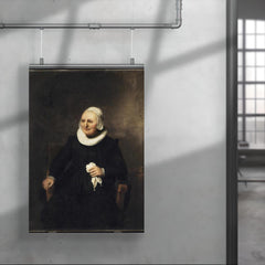 Portrait of an Old Woman with a Handkerchief by Carel Fabritius poster 4