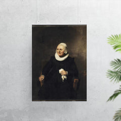 Portrait of an Old Woman with a Handkerchief by Carel Fabritius poster 7