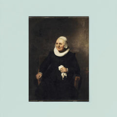 Portrait of an Old Woman with a Handkerchief by Carel Fabritius poster 8