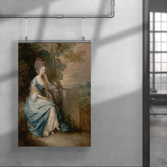 Portrait of Anne, Countess of Chesterfield by Gainsborough poster 4