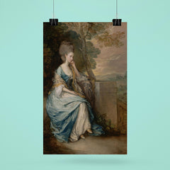 Portrait of Anne, Countess of Chesterfield by Gainsborough poster 6