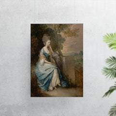 Portrait of Anne, Countess of Chesterfield by Gainsborough poster 7