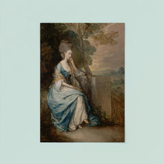 Portrait of Anne, Countess of Chesterfield by Gainsborough poster 8