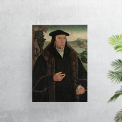 Portrait of Cornelius Aerentsz van der Dussin by Jan Van Scorel poster 7