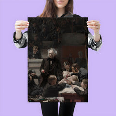 Portrait of Dr. Samuel D. Gross (The Gross Clinic) by Thomas Eakins, 1875 poster 3