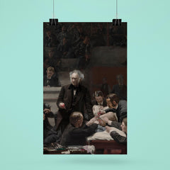 Portrait of Dr. Samuel D. Gross (The Gross Clinic) by Thomas Eakins, 1875 poster 6