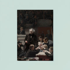 Portrait of Dr. Samuel D. Gross (The Gross Clinic) by Thomas Eakins, 1875 poster 8