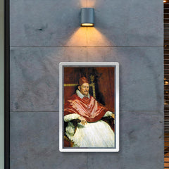Portrait of Innocent X by Diego Velazquez poster 2